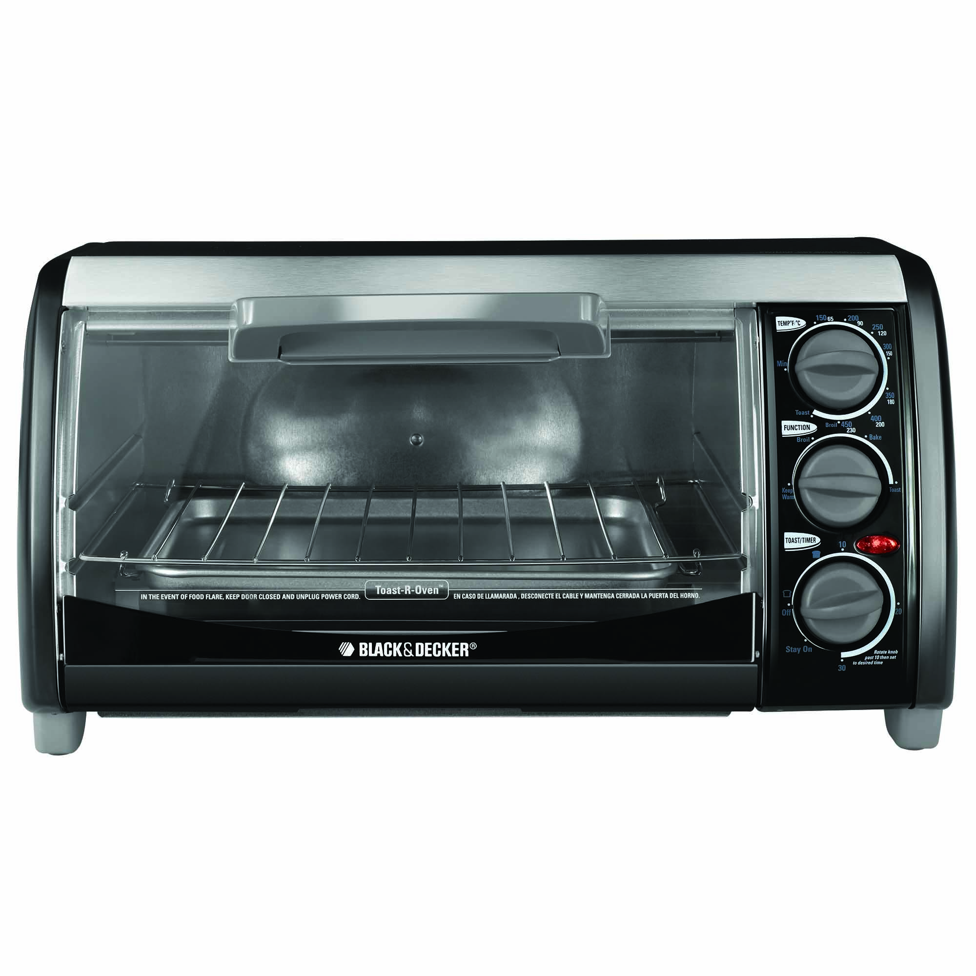 Black shop toaster ovens